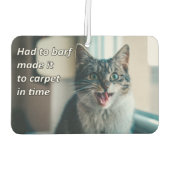 Funny Animal Memes Cat Memes Humore Fotos Autolufterfrischer (Rückseite)