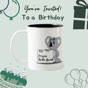 Funny Animal Puff Coffee Cup Geschenk Tasse