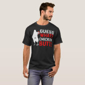 Funny Animal rät, was Hühner Hintern Niedliche Hüh T-Shirt (Vorne ganz)