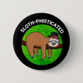 Funny Animal Slot Pun Button (Vorderseite)