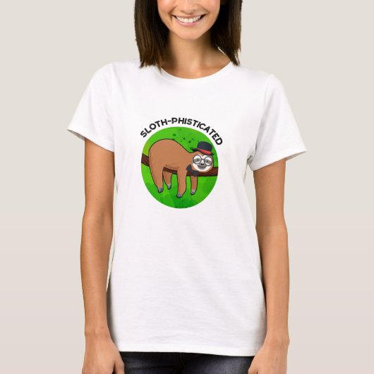 Funny Animal Slot Pun T-Shirt (Vorderseite)