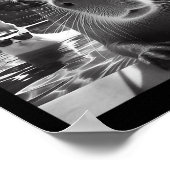 Funny Animal Swimming Pool Capybara Selfie mit Ca Poster (Ecke)