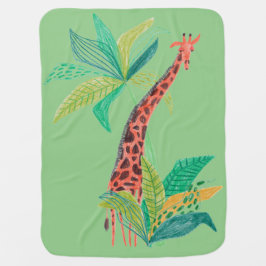 Funny Animals Baby Blanket Babydecke