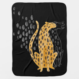 Funny Animals Baby Blanket Babydecke