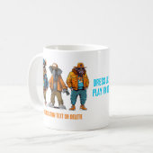 Funny Animals Geschenk Fashion Coffee Kaffeetasse (Vorderseite Links)