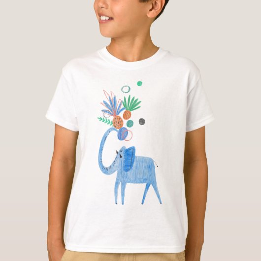 Funny Animals Kids T - Shirt (Vorderseite)