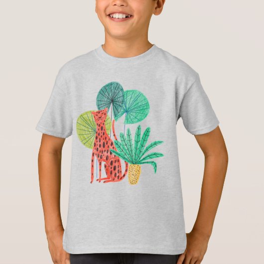 Funny Animals Kids T - Shirt (Vorderseite)
