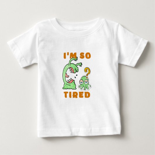 Funny Animals Sarcastic Niedlich Baby T-shirt (Vorderseite)