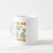 Funny Animals Sarcastic Niedlich Kaffeetasse (Vorderseite Links)