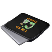 Funny Animals Sarcastic Niedlich Laptopschutzhülle (Vorne Knopf)
