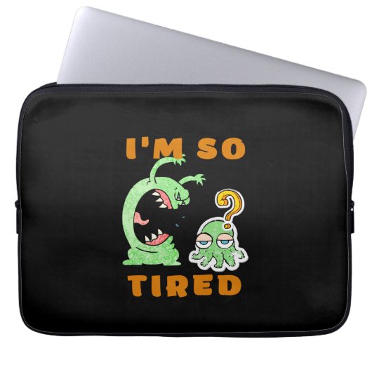 Funny Animals Sarcastic Niedlich Laptopschutzhülle (Vorderseite)