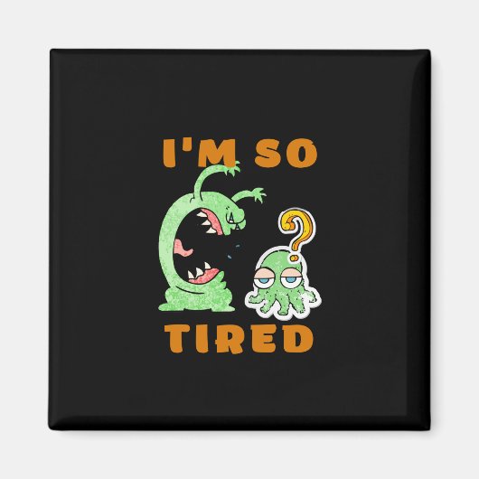 Funny Animals Sarcastic Niedlich Magnet (Vorne)