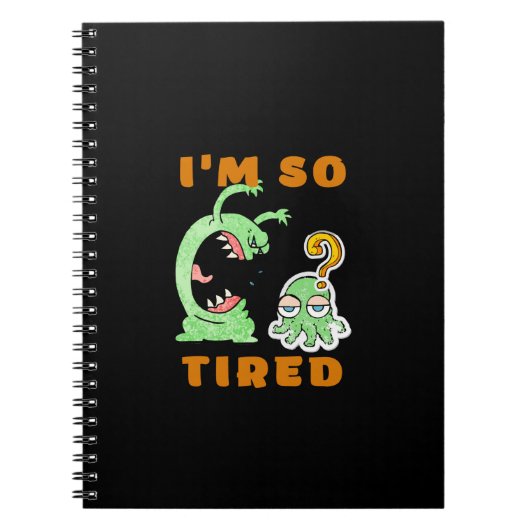 Funny Animals Sarcastic Niedlich Notizblock (Vorderseite)