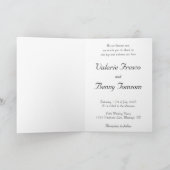 Funny Animals Wedding Einladung (Innenseite)