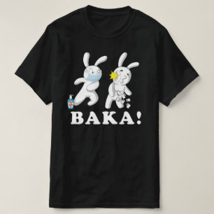 Funny Anime Baka Rabbit Slap Japanisch T-Shirt