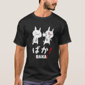 Funny Anime Baka Rabbit Slap Japanisches Geschenk T-Shirt (Vorderseite)