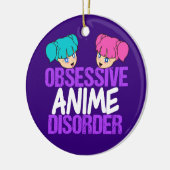 Funny Anime besessen Keramik Ornament (Links)