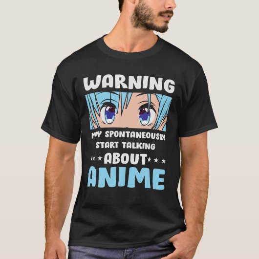 Funny Anime Face T-Shirt (Vorderseite)