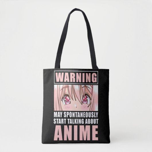 Funny Anime Girl Japanese Otaku Manga Japan Tasche (Vorderseite)