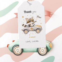 Funny Animes Race Cars 2. Geburtstag Geschenkanhänger