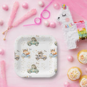 Funny Animes Race Cars 2. Geburtstag Pappteller (Party)