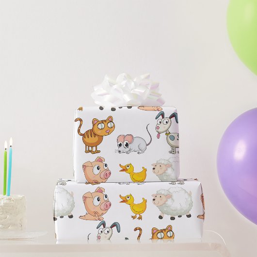 Funny Animes Wrapping Paper Geschenkpapier