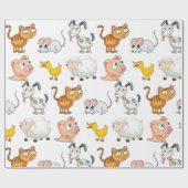 Funny Animes Wrapping Paper Geschenkpapier (Flach)