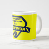 Funny Anlage Removal Operation Appendectomie Jumbo-Tasse (Vorderseite Rechts)