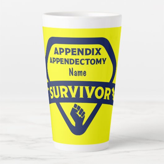 Funny Anlage Removal Operation Appendectomie Milchtasse (Vorderseite)