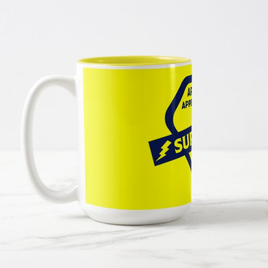 Funny Anlage Removal Operation Appendectomie Zweifarbige Tasse (Links)