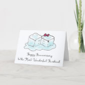 Funny Anniversary Card for Husband                 Karte (Vorderseite)
