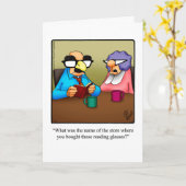 Funny Anniversary Card für sie Karte (Gelbe Blume)