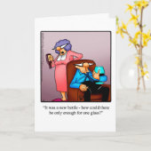 Funny Anniversary Card für sie Karte (Gelbe Blume)