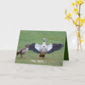 Funny Anniversary Card Karte (Gelbe Blume)