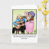 Funny Anniversary Card "Spectickles" Karte (Gelbe Blume)