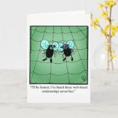 Funny Anniversary Card "Spectickles" Karte (Gelbe Blume)