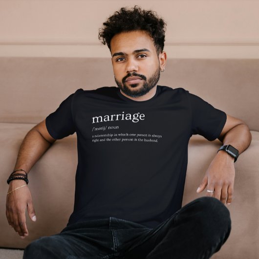 Funny Anniversary Definition des Ehemanns T-Shirt