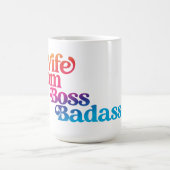 Funny Anniversary Geburtstag Weihnachts Ehefrau Ma Kaffeetasse (Mittel)