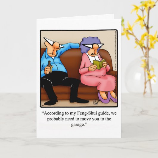 Funny Anniversary Greeting Card For Them Karte (Gelbe Blume)