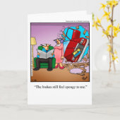 Funny Annivesary Card für ihn Karte (Gelbe Blume)