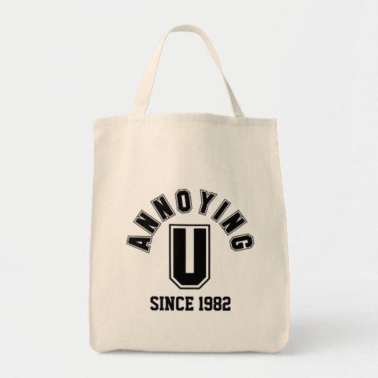 Funny Annoying You Bag, Black Tragetasche (Vorne)