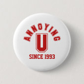 Funny Annoying You Button, Red Button (Vorderseite)