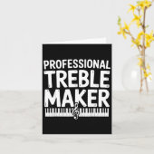 Funny Ano Technician Karte (Gelbe Blume)