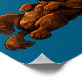 Funny Another Year Still Owned By My Dog Puppy Wom Poster (Ecke)