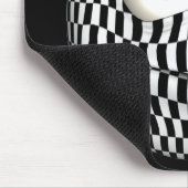 Funny Anried Emoticon Mousepad (Ecke)