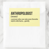 Funny Anthropology Definition Sticker (Tasche)