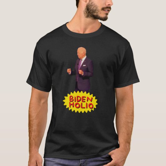 Funny Anti Biden Bidenholio  T-Shirt (Vorderseite)