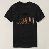 Funny Anti Biden Evolution of Man Go Back We Screw T-Shirt (Design vorne)