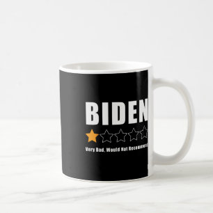 Funny Anti Biden Pro Trump 1 Sterne Wahlgang Kaffeetasse