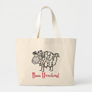 Funny Anti Holiday Bags Jumbo Stoffbeutel